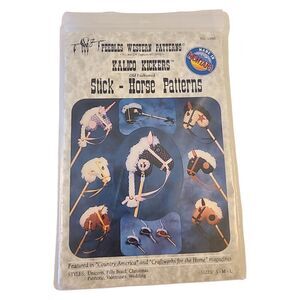 Peebles Kalico Kickers Stick Horse Pattern - Unicorn Christmas Patriotic Wedding